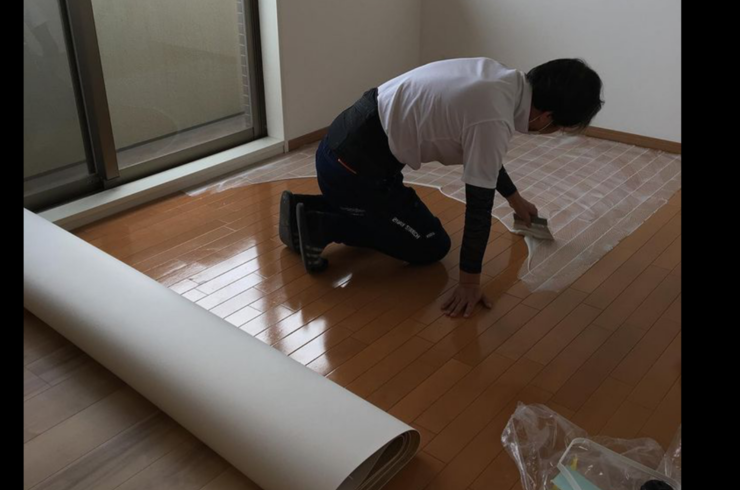 床のリフォーム